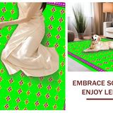 Contemporary Tiled Design with Flair(Green)