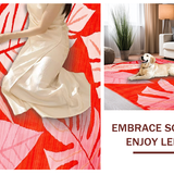 Tropical Abstract Leaf(Red)