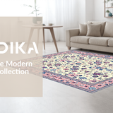 Elegant Modern Medallion Design(Ivory)