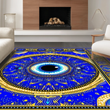 Striking Monochrome Eye Motif(Blue)