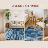 Elegant Symmetrical Blue(Blue)