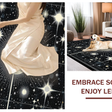 Chic Abstract Space Infusion(Black)