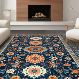 Bold Modern Medallion Style(Blue)