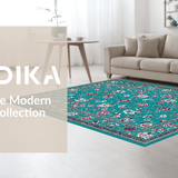 Traditional Ethnic Teal Medallion(Green)