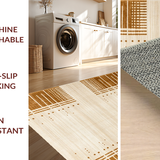 Ultra Soft Area Rug, Non Slip, Stain Resistant, Washable Area Rugs for Living Room, Bedroom, Unique Minimalist Animal Impression(Beige)