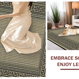 Rustic Earthy Greek Key Aesthetic(Beige)