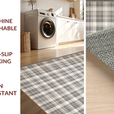Stylish Minimalist Checkered(Beige)