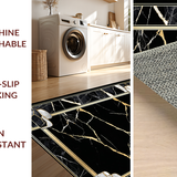 Artistic Black and Gold Fusion(Black)