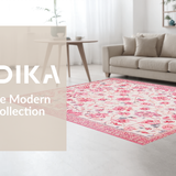 Stylish Pink Petal Layering(White)