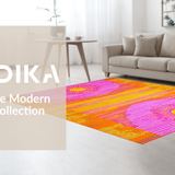 Dreamy Hued Sun Illustration(Pink)