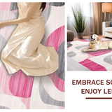 Striking Contemporary Geometric Blend(Pink)