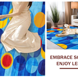 Bright Abstract Circular Arrangement(Blue)