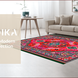 Ultra Soft Area Rug, Non Slip, Stain Resistant, Washable Area Rugs for Living Room, Bedroom, Earth-Themed Classroom Round(Pink)