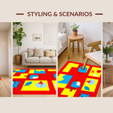 Cheerful Numbered Starburst(Red)