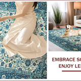 Chic Toned Medallion Aesthetic(Blue)