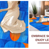 Contemporary Vibrant Wave Design(Blue)