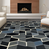 Elegant Geometric Lattice Design(Gray)