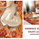 Colorful Rustic Textural Harmony(Red)