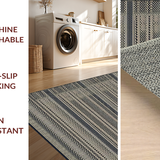 Elegant Black and Cream Tiled Motif(Gray)