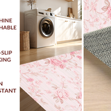 Ultra Soft Area Rug, Non Slip, Stain Resistant, Washable Area Rugs for Living Room, Bedroom, Elegant Modern Fluffy Touch(Pink)