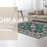 Vintage Floral Art Nouveau Elegance(Green)
