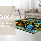 Lively Decorative Nature Inspired(Black)