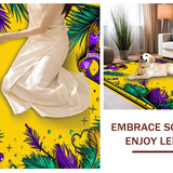 Lively Abstract Celebration Motif(Gold)