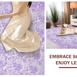 Ultra Soft Area Rug, Non Slip, Stain Resistant, Washable Area Rugs for Living Room, Bedroom, Serene Non-Slip Shaggy Appeal(Purple)