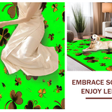 Luxurious Brown and Green Harmony(Green)