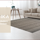 Ultra Soft Area Rug, Non Slip, Stain Resistant, Washable Area Rugs for Living Room, Bedroom, Warm Slate Gray Toned Simplicity(Gray)