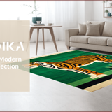 Ethnic Tiger Print Aesthetic(Green)