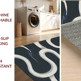 Bold Transitional Serpent Imagery(Black)