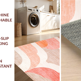 Sophisticated Pastel Circular Design(Red)