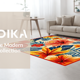 Lively Earthy Floral Composition(Red)