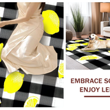 Contemporary Black and Yellow Fusion(Black)