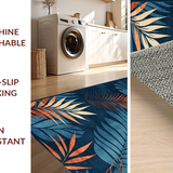 Coastal Tropical Leaf Arrangement(Blue)