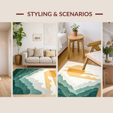 Earth Tone Circular Design(Beige)