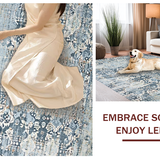 Chic Modern Floral Arrangement(Blue)