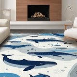 Elegant Grey and Blue Harmony(Blue)