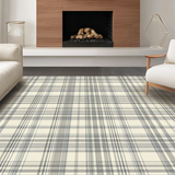 Sophisticated Beige Lattice Design(Beige)