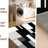 Contemporary Minimalist Lattice Design(Black)