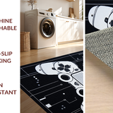 Edgy Monochrome Game Design(Black)