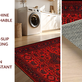 Gothic Distressed Border Motif(Red)