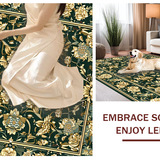 Chic Earthy Floral Trellis(Green)