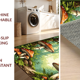 Vibrant Abstract Woodland Imagery(Green)