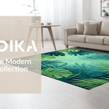 Modern Abstract Leafy Fusion(Green)