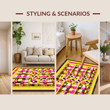 Vibrant Rustic Seasonal Motif(Yellow)