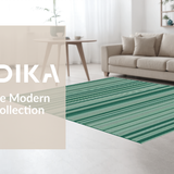 Rustic Earthy Striped Weave Concept(Green)