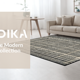 Sophisticated Symmetrical Lattice Appeal(Beige)