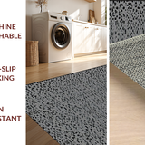 Trendy Abstract Leopard Print Accent(Gray)